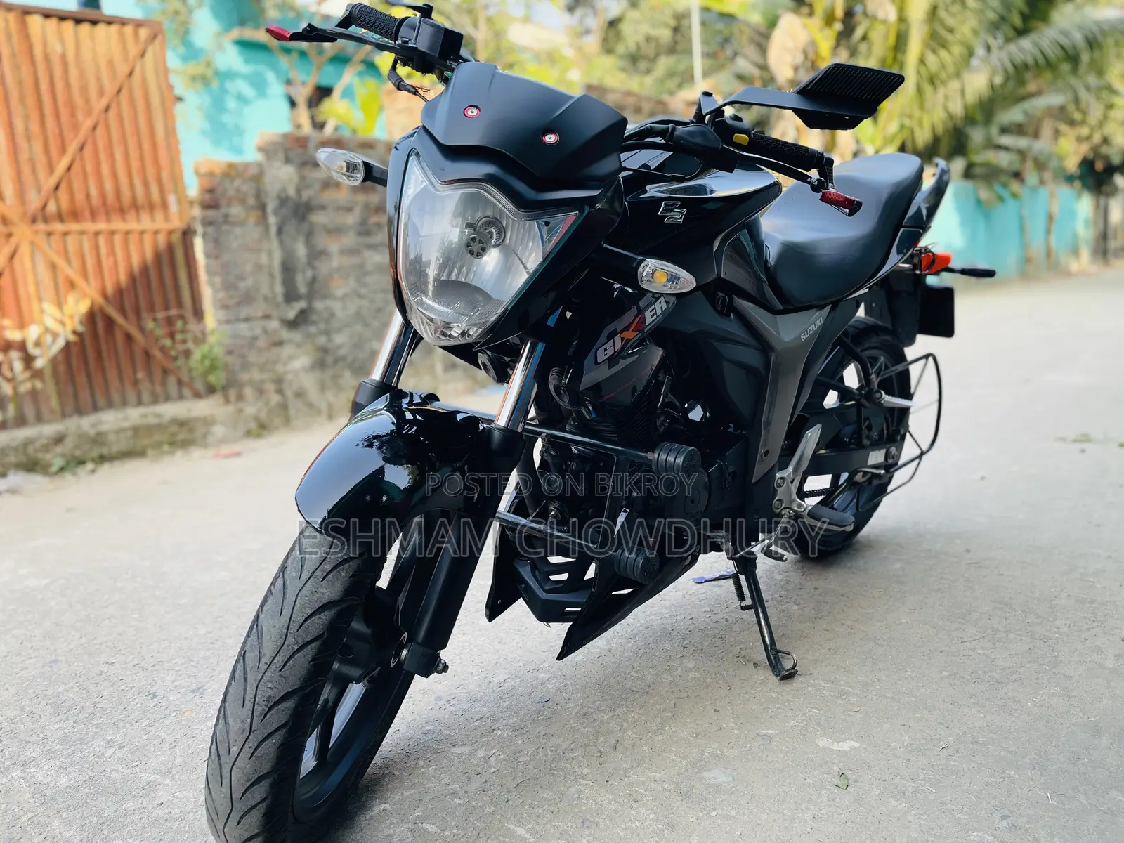 Suzuki Gixxer Monotone 2024 Black