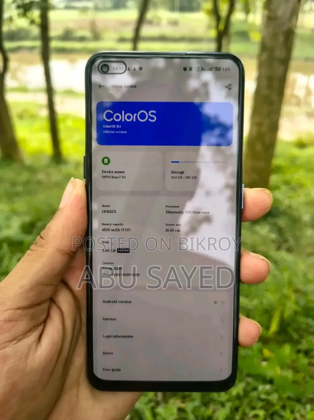 Oppo Reno7 256 GB