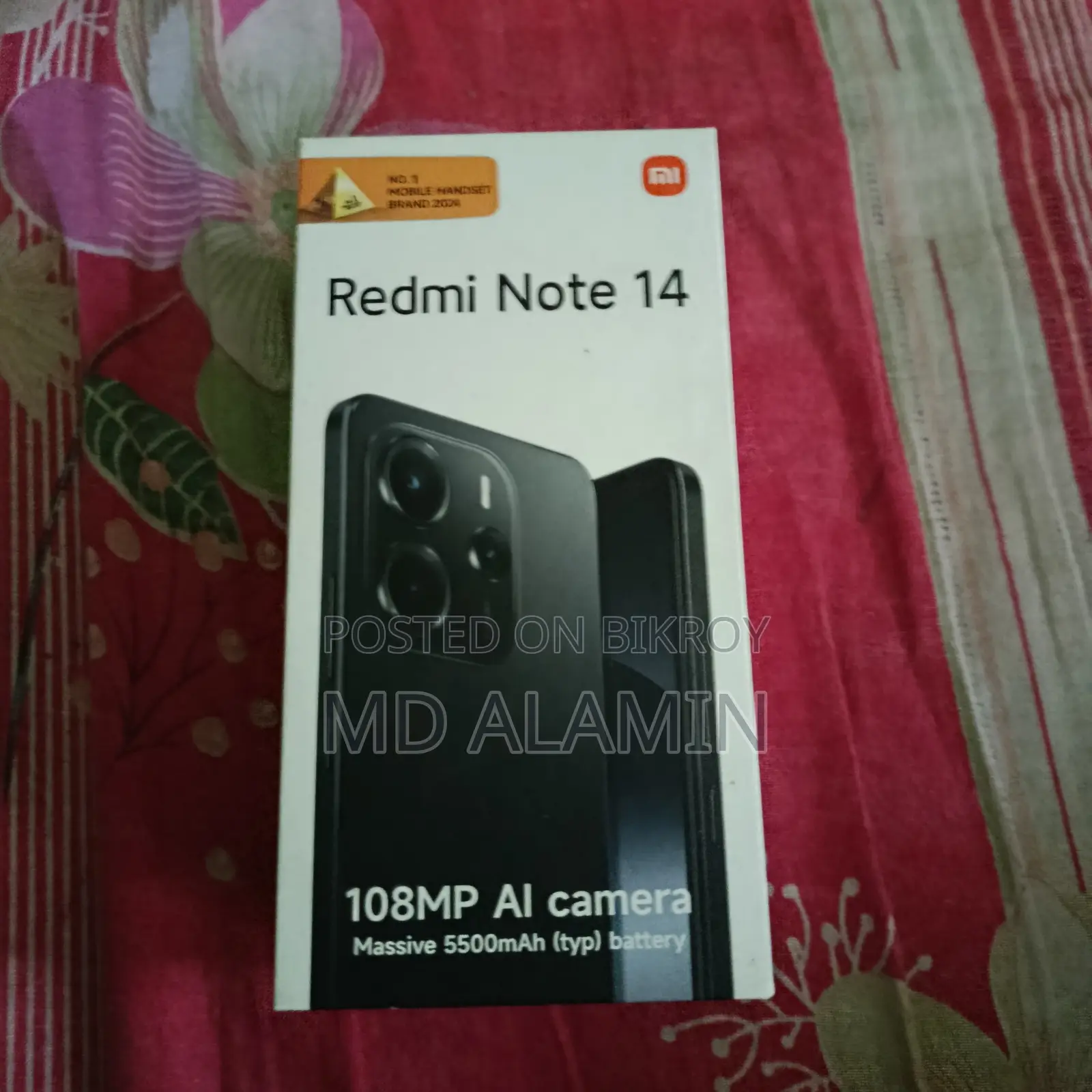 Xiaomi Redmi Note 14 4G 128 GB Black