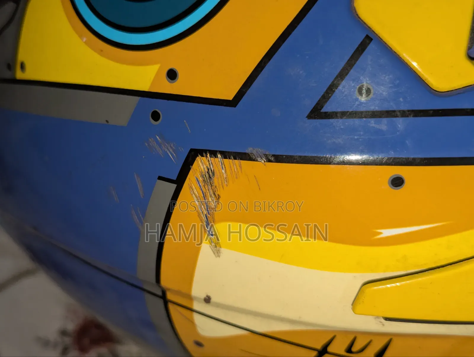Used Stealth Robotic V2 Special Edition helmet for sale