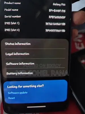 Samsung Galaxy F22 128 GB Black