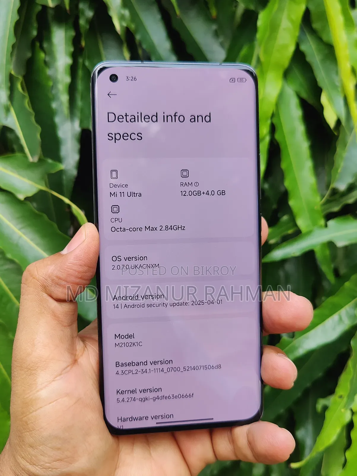 Xiaomi Mi 11 Ultra 256 GB Black