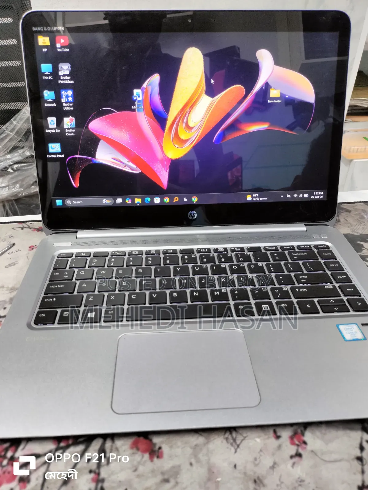 Laptop HP EliteBook 1040 G3 8GB Intel Core I5 SSHD (Hybrid) 256GB