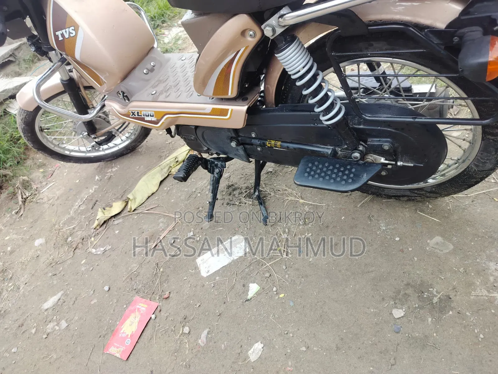 TVS XL 100 i-Touch 2026 Gold