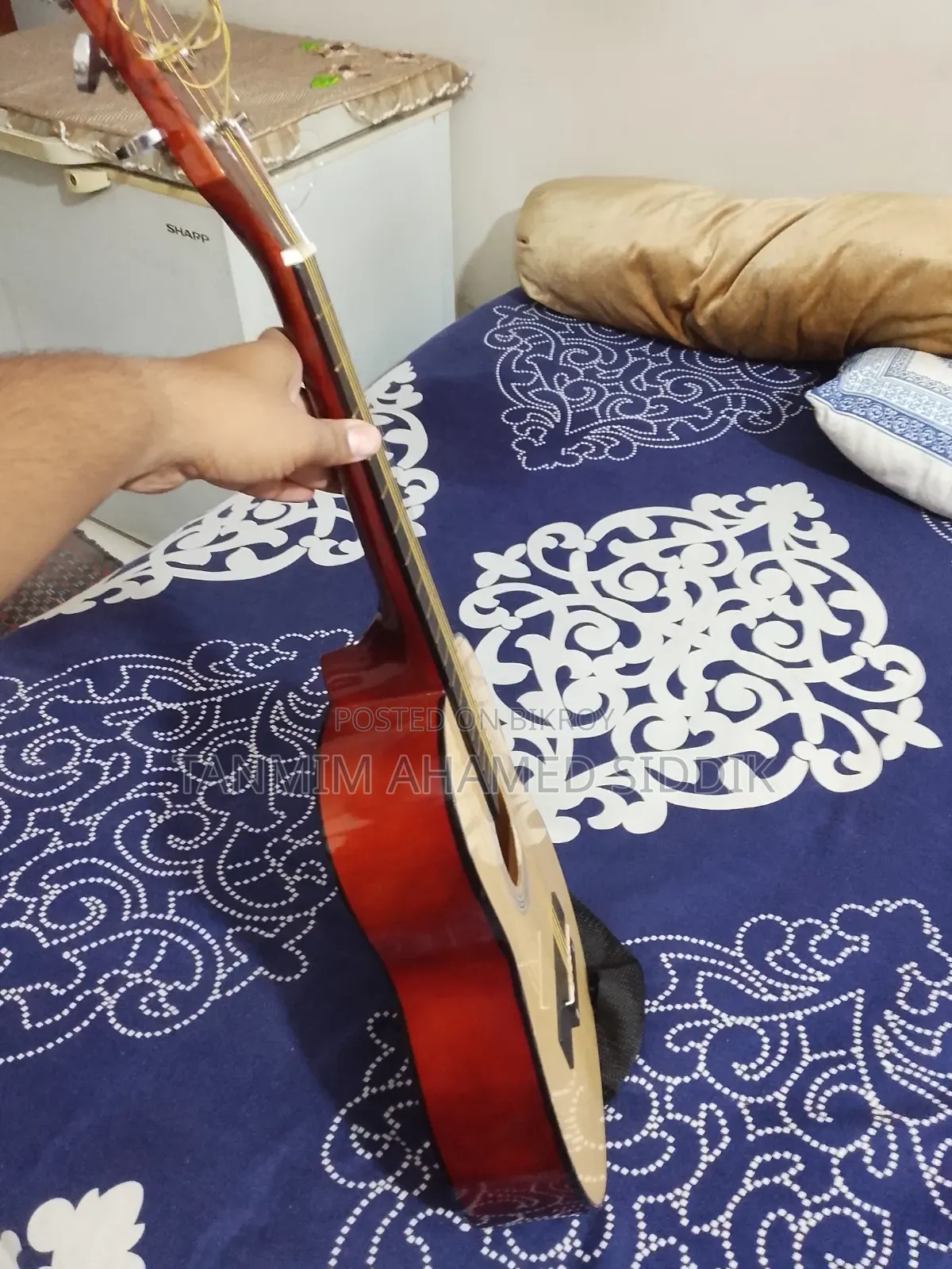 A very beautiful guitar
