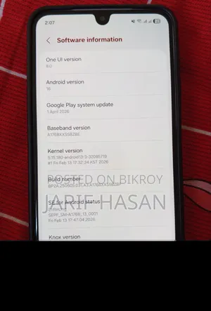 Samsung Galaxy A17 5G 128 GB Gray