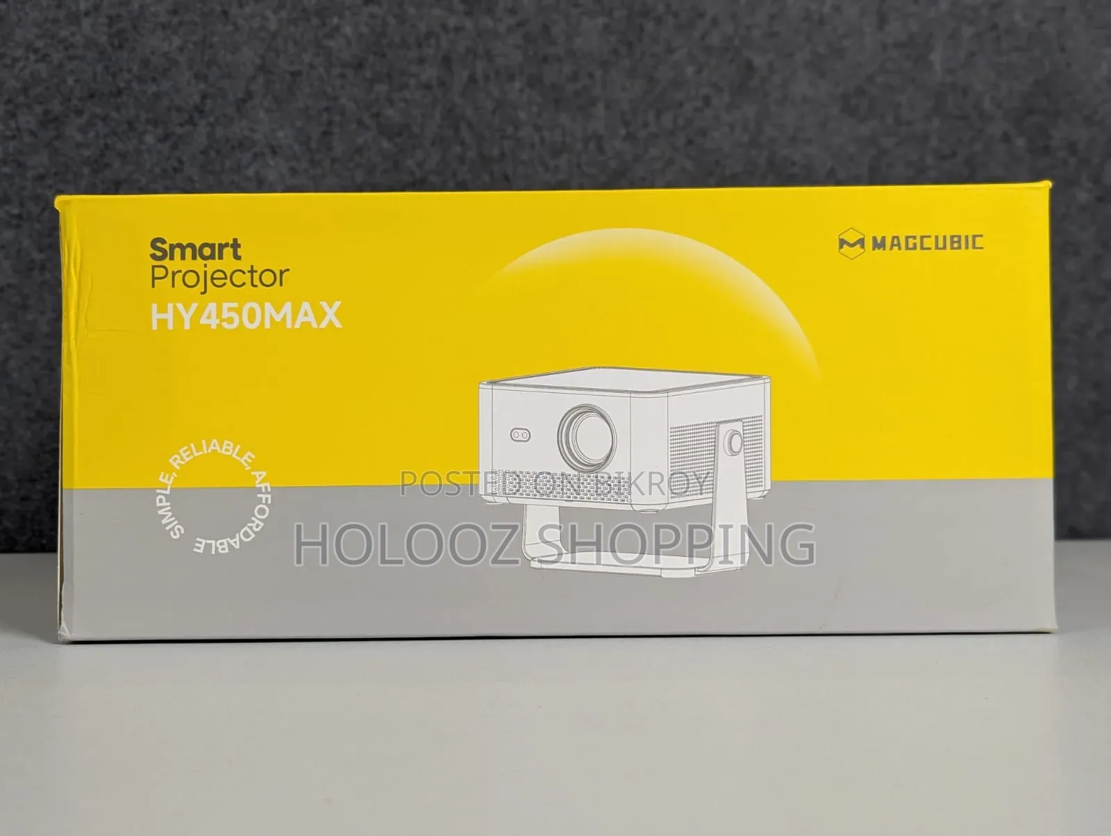 Magcubic Hy450 Max 1100 Ansi Android 14 Portable Projector