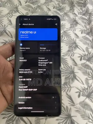 Realme 9 128 GB Orange