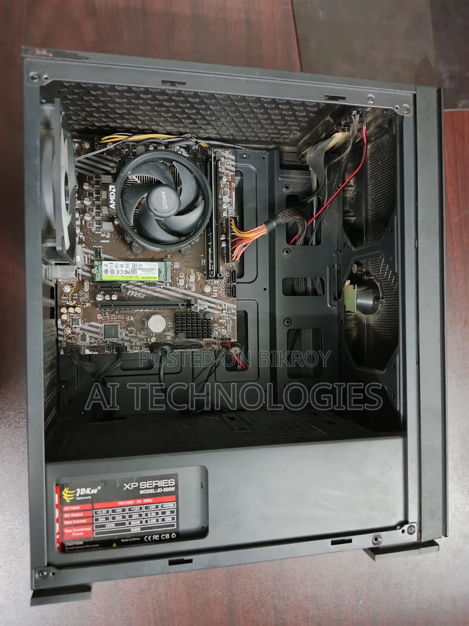 Desktop Computer MSI Model 8GB AMD Ryzen 5 SSD 128GB