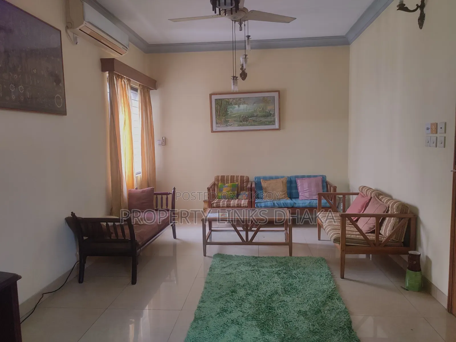 Furnished 3bdrm Apartment in Banani for rent