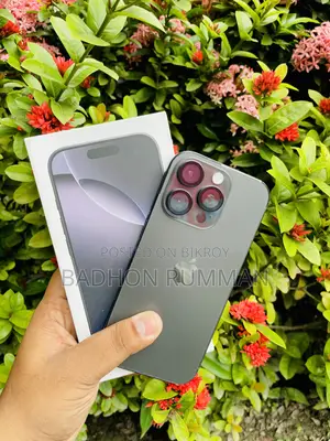 Apple iPhone 16 Pro ১২৮ জিবি কালো