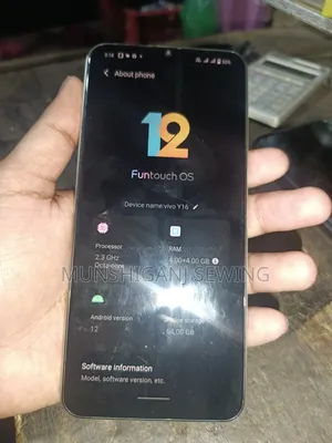 Vivo Y16 64 GB Gold