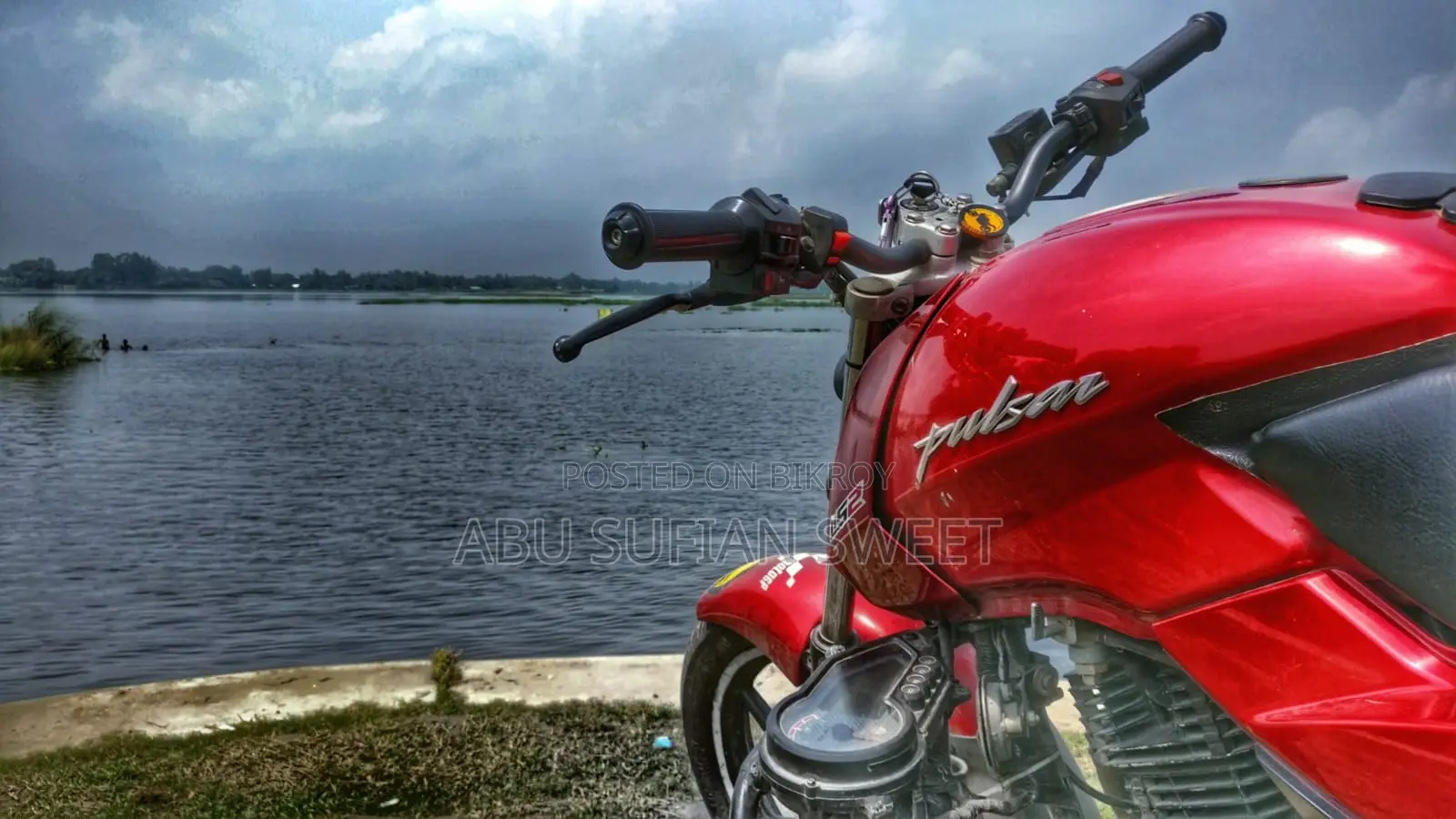 বাজাজ পালসার ১৫০ ২০১১ লাল