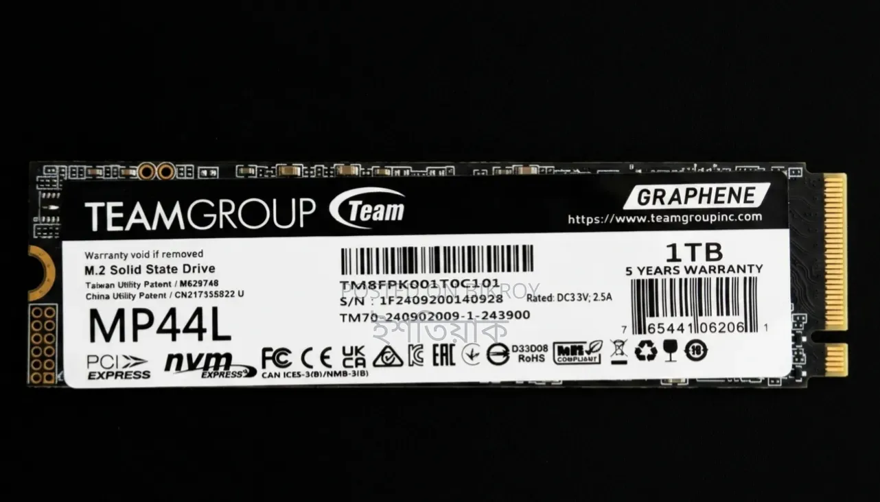 Team 1TB NVMe SSD