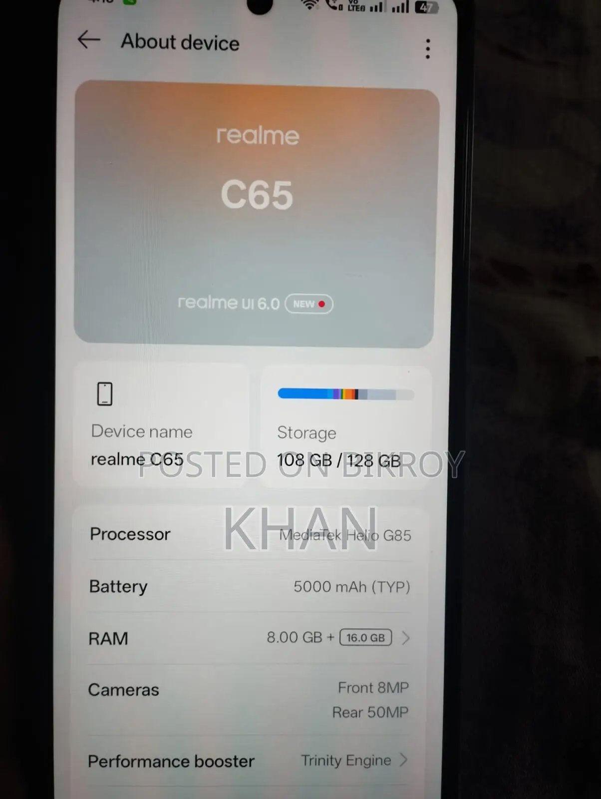 Realme 128 GB