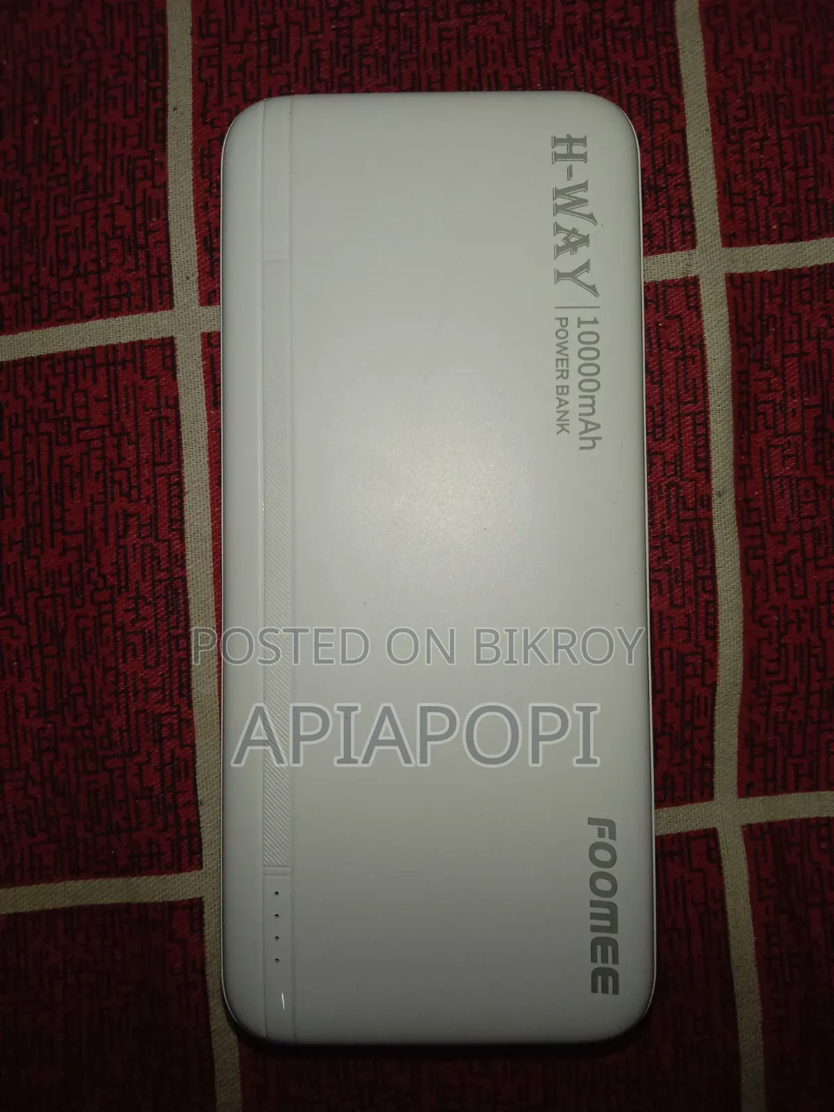Foomee H-Way Series 10000mAh (2.4A Output) Power Bank for Sale