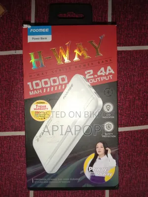 Foomee H-Way Series 10000mAh (2.4A Output) Power Bank for Sale
