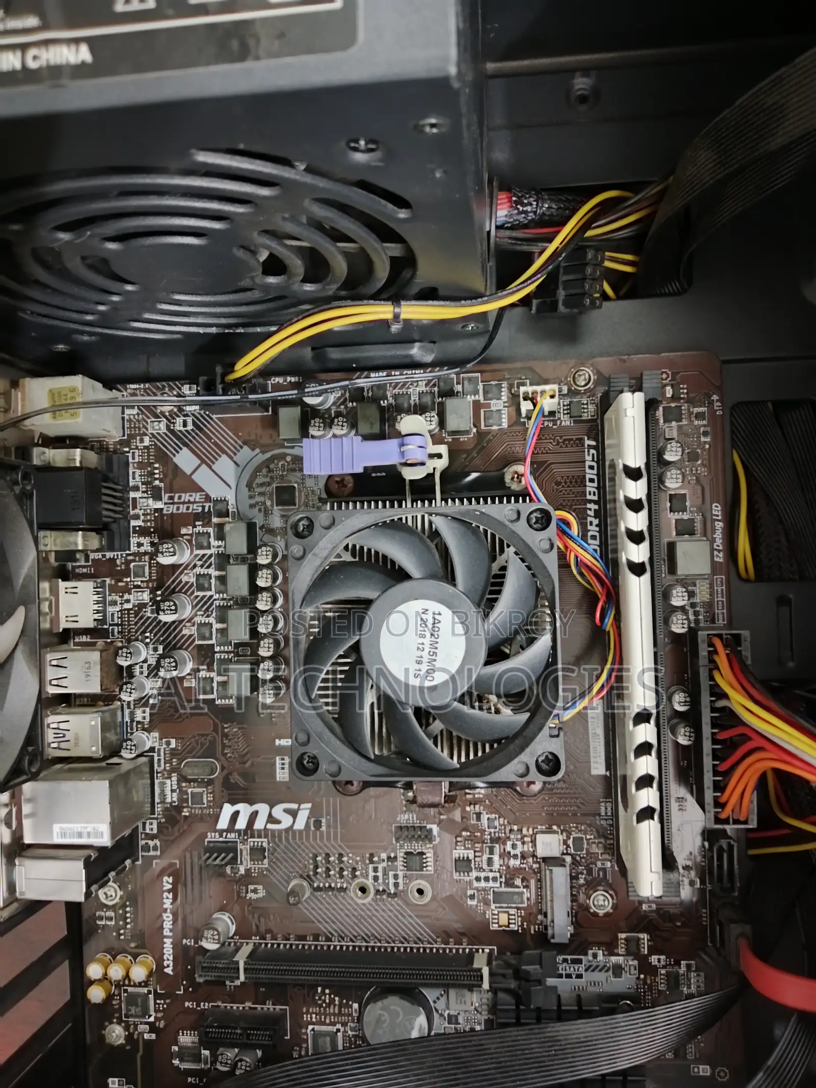 Desktop Computer MSI Model 8GB AMD SSD 128GB