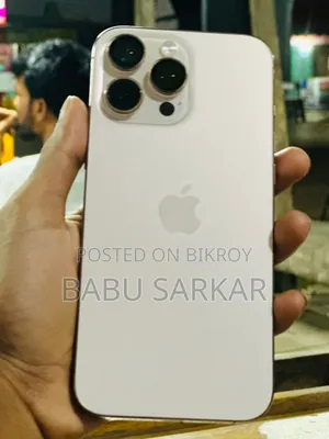 অ্যাপল আইফোন ১৬ প্রো ম্যাক্স ২৫৬ জিবি রোজ গোল্ড