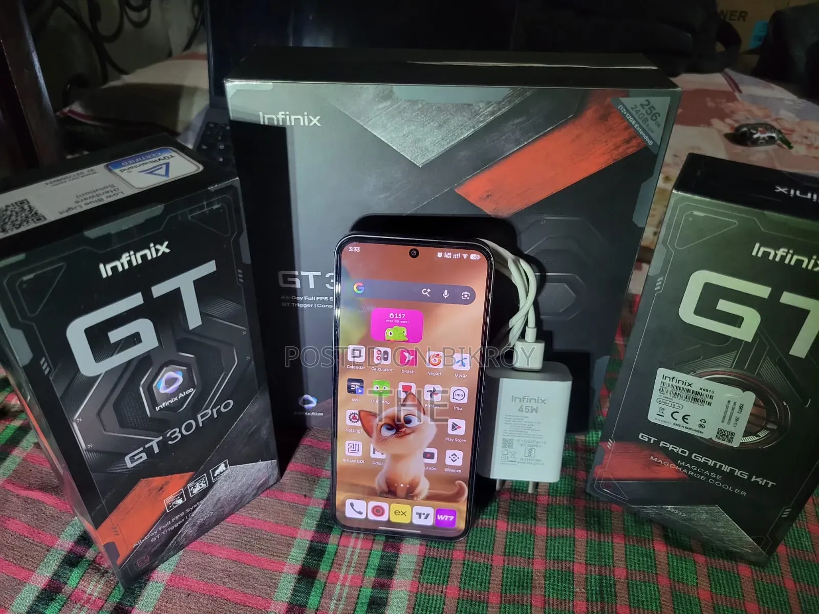 Infinix GT 30 Pro 5G 256 GB Black