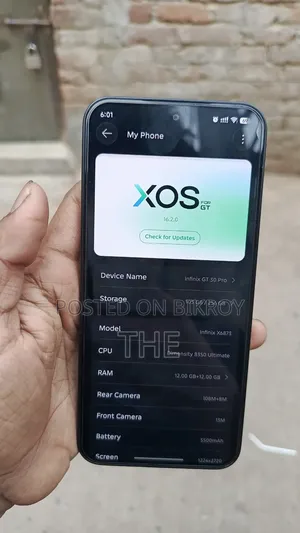 Infinix GT 30 Pro 5G 256 GB Black