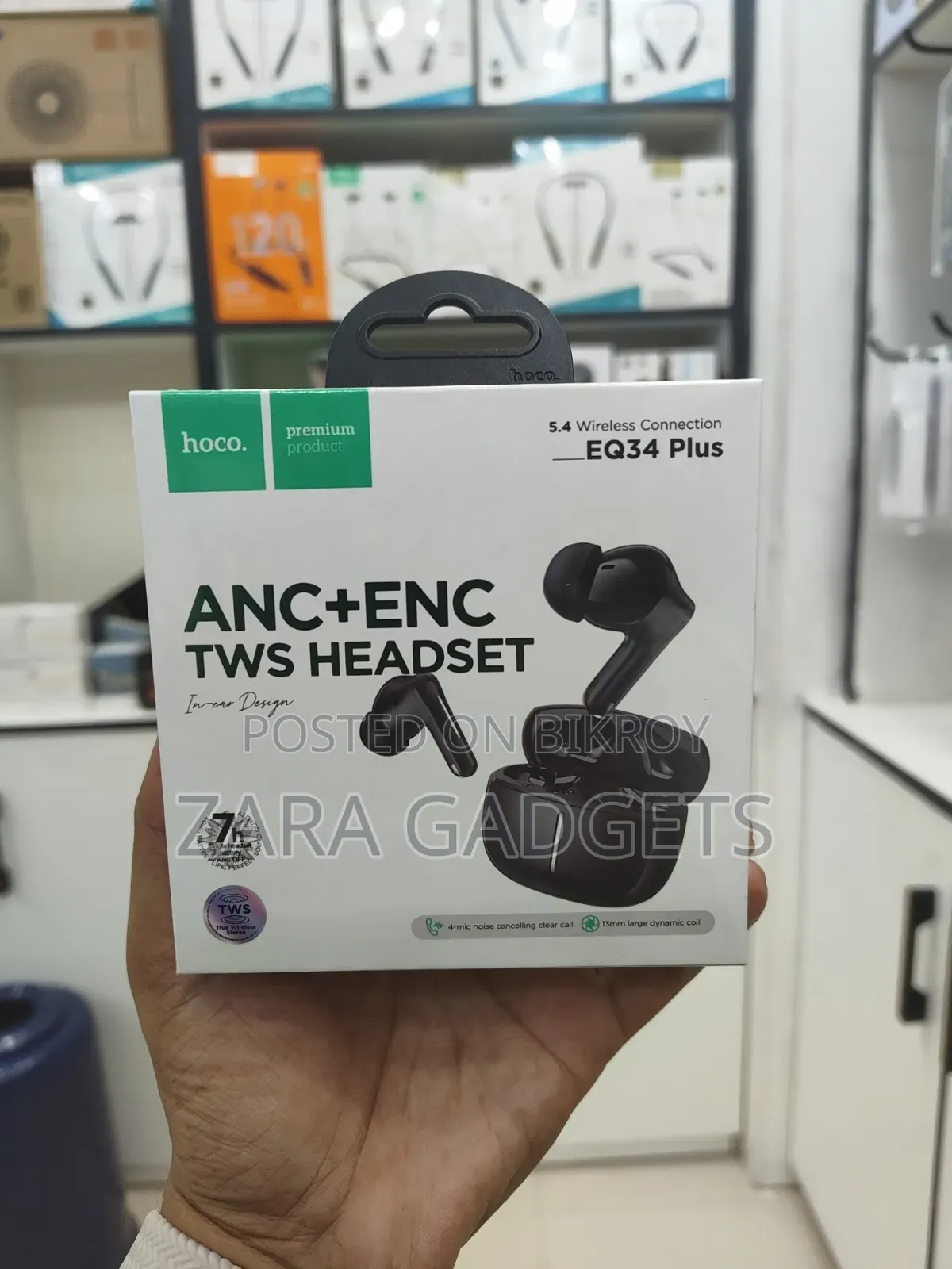Eq34 Plus Rima Anc+Enc Tws Earbud App Supported