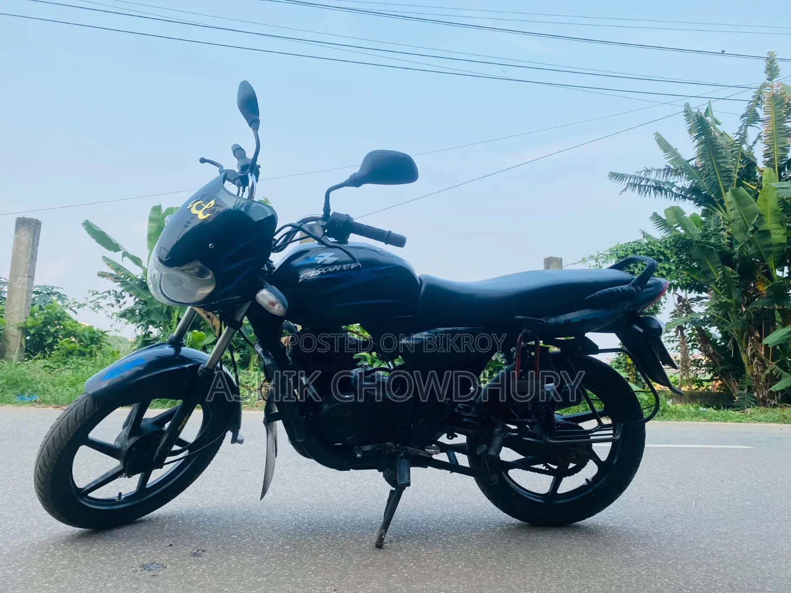 বাজাজ ডিসকভার ১৩৫ ২০১০ কালো