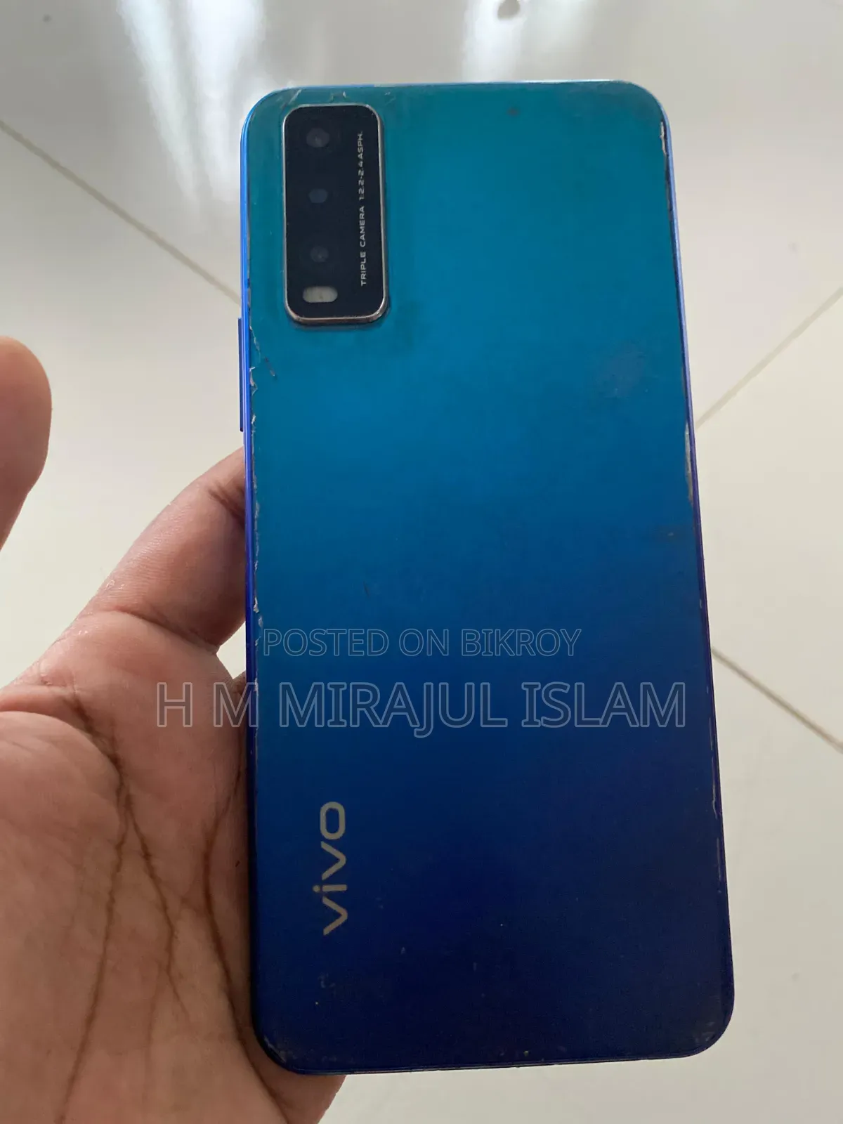Vivo Y20 64 GB Blue