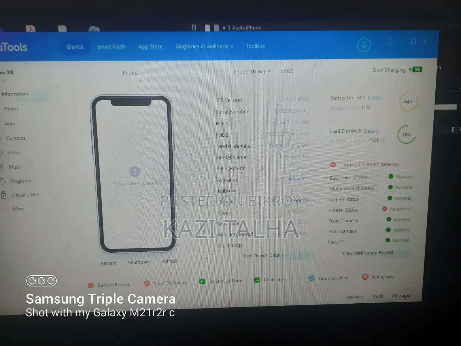 Apple iPhone XR 64 GB White