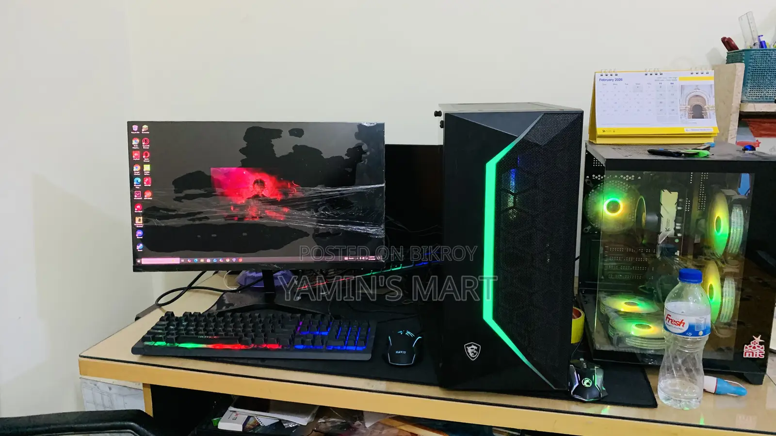 New Desktop Computer 16GB AMD Ryzen 5 SSD 512GB