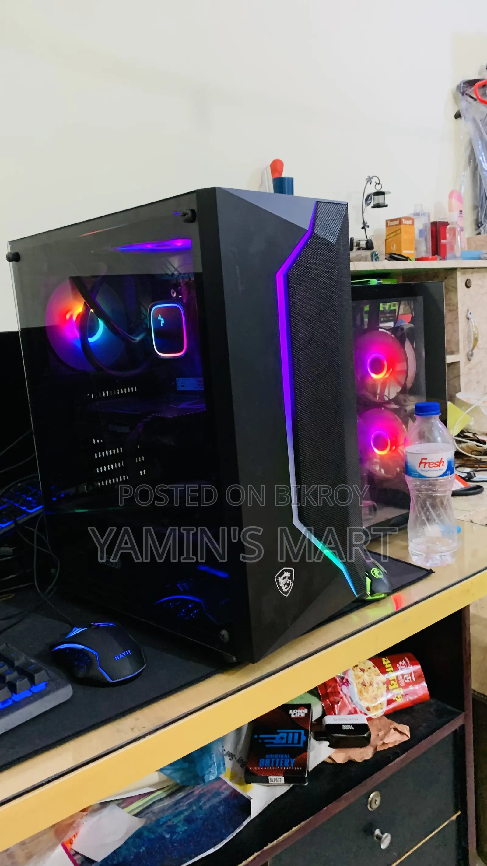 New Desktop Computer 16GB AMD Ryzen 5 SSD 512GB