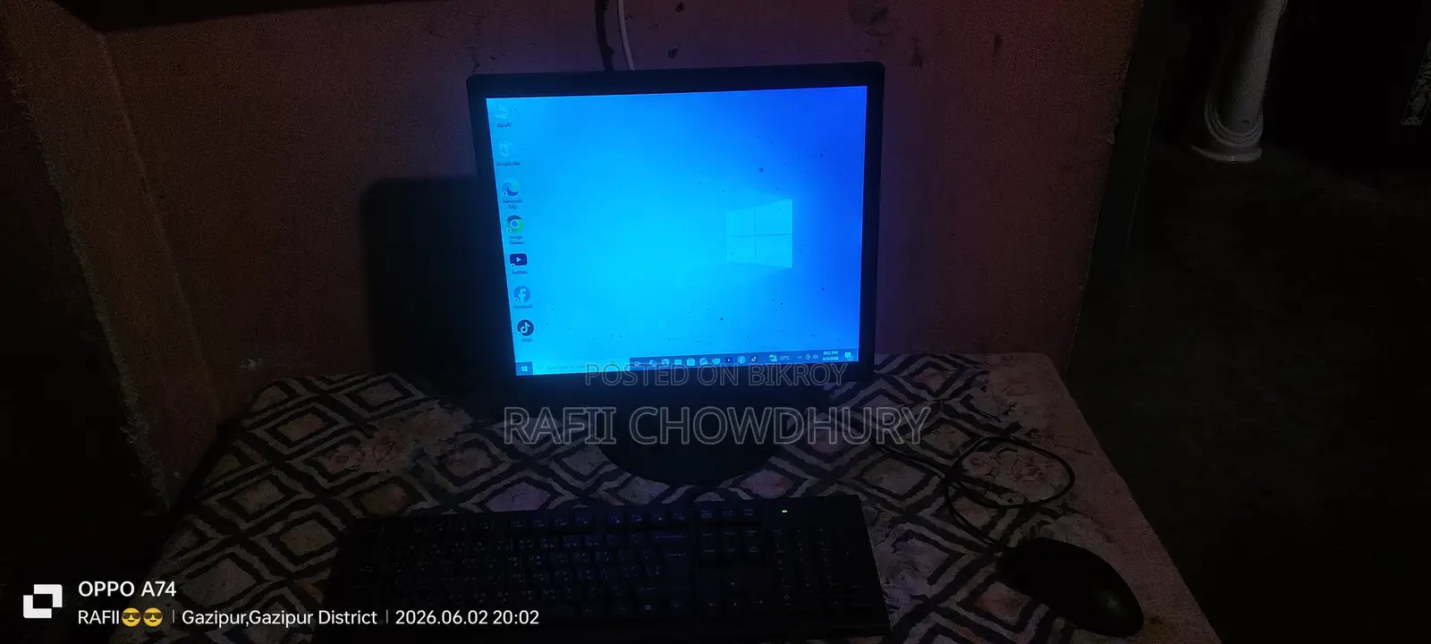 Desktop Computer 12GB Intel Core I3 SSD 128GB