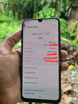 Samsung Galaxy M31 64 GB Black