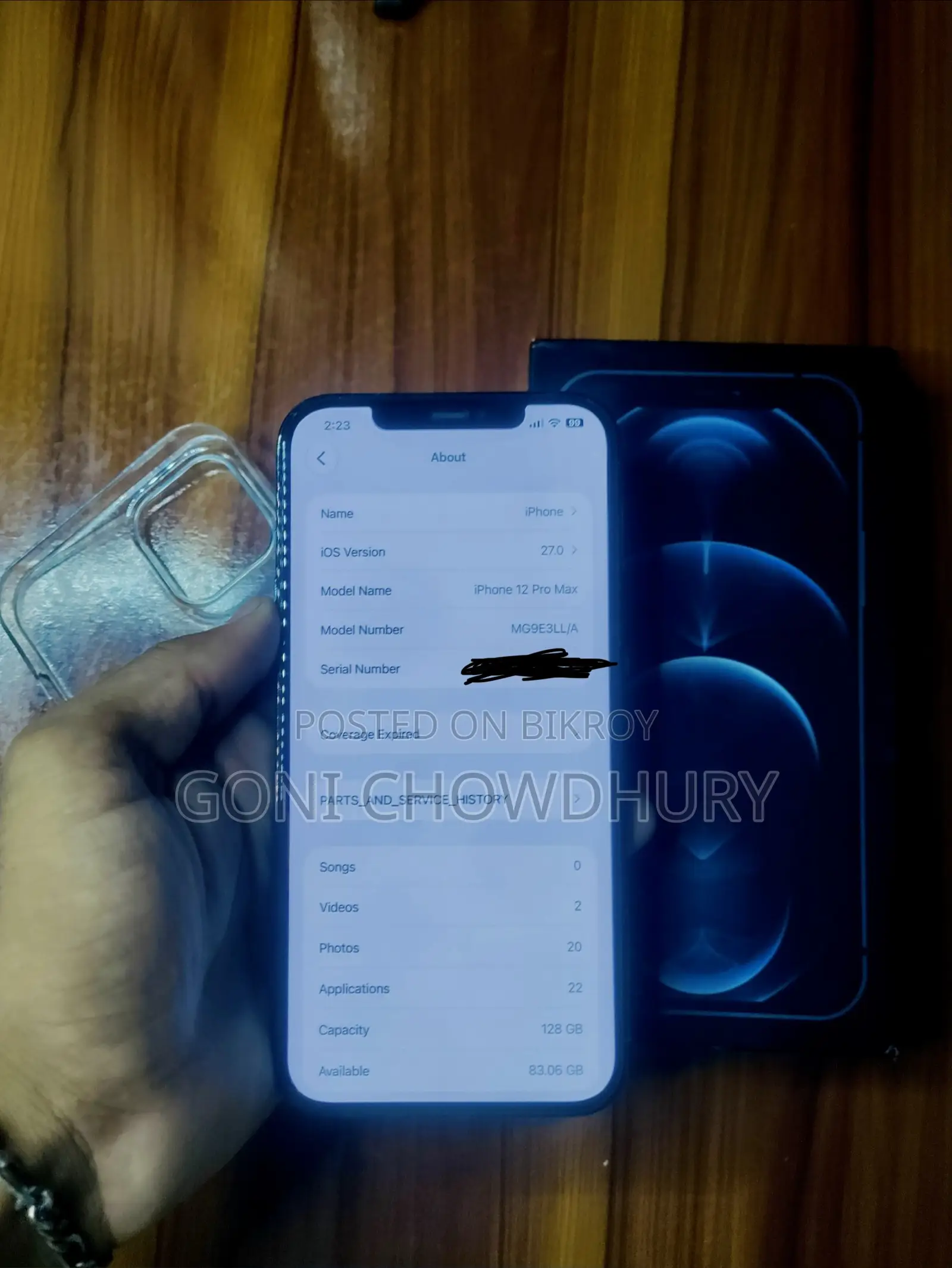 Apple iPhone 12 Pro Max 128 GB Blue