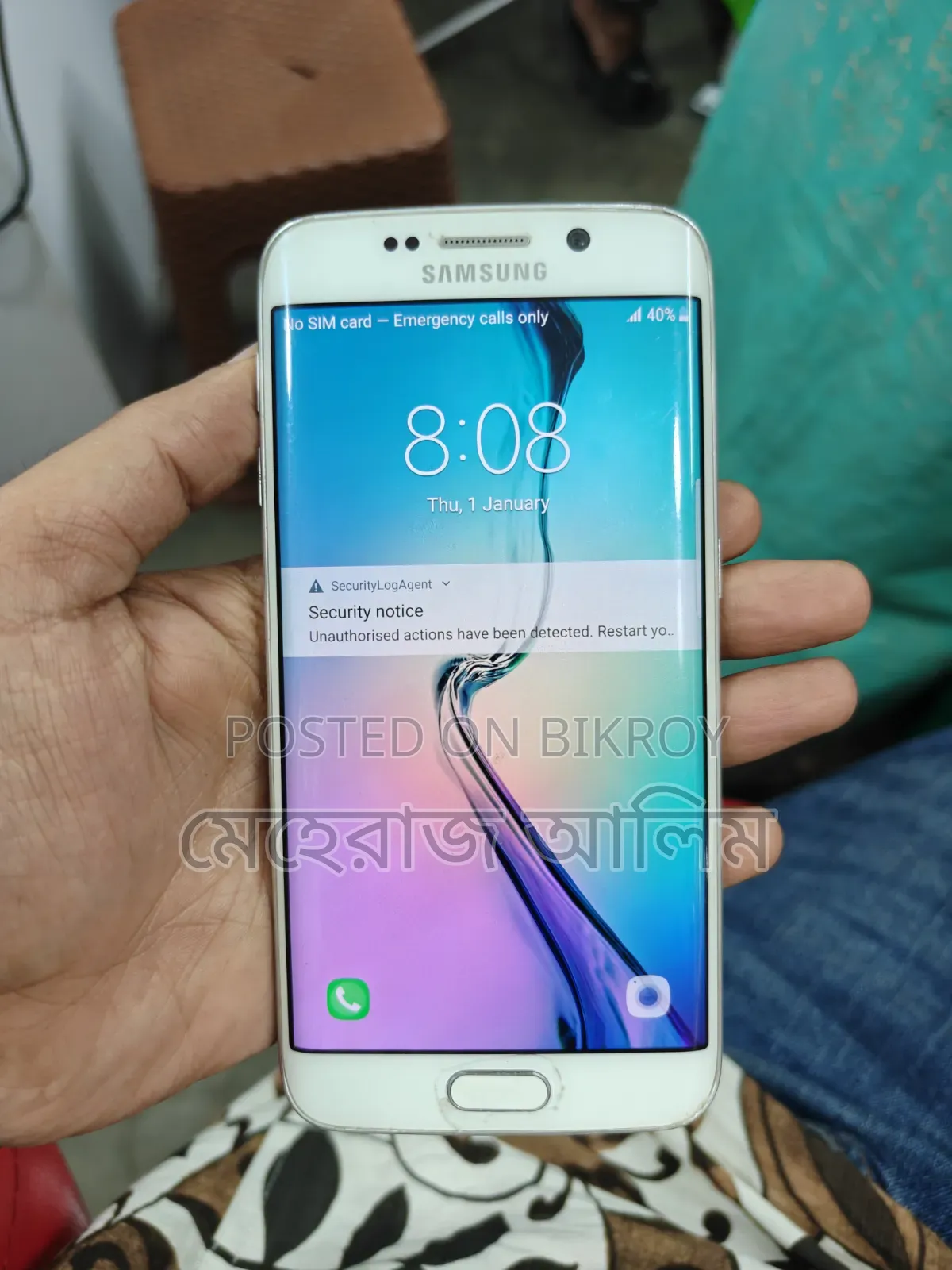 Samsung Galaxy S6 Edge 128 GB White