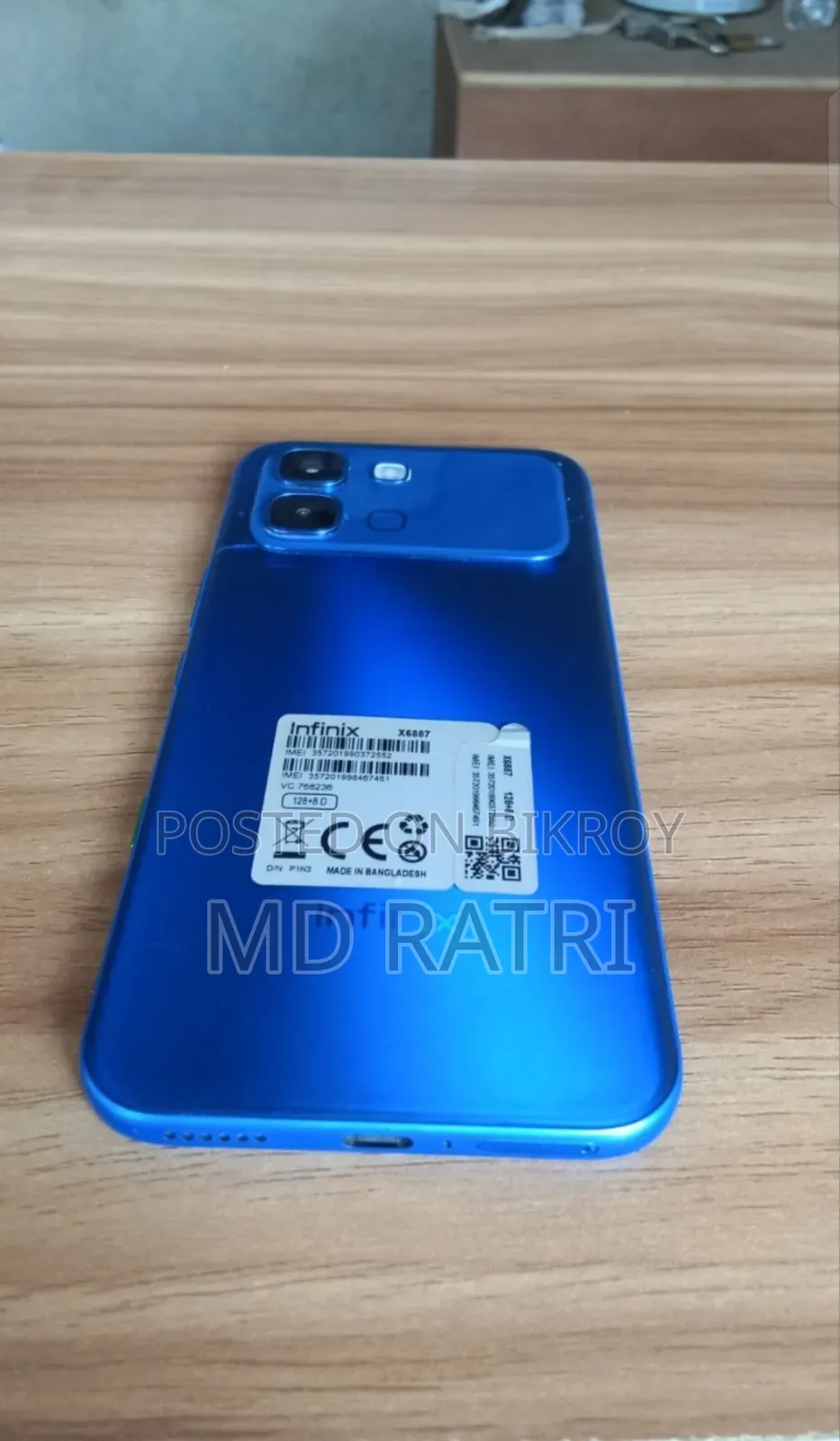Infinix Note Edge 128 GB Blue