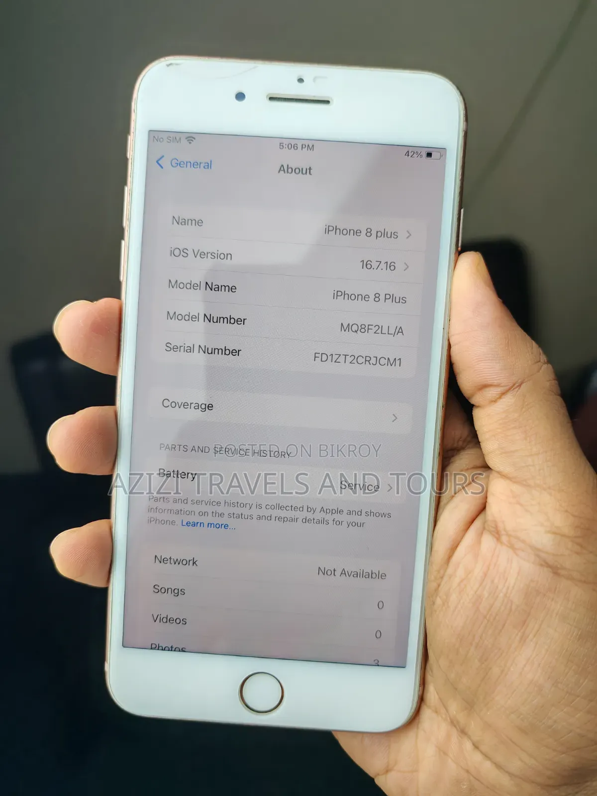 Apple iPhone 8 Plus 64 GB Rose Gold