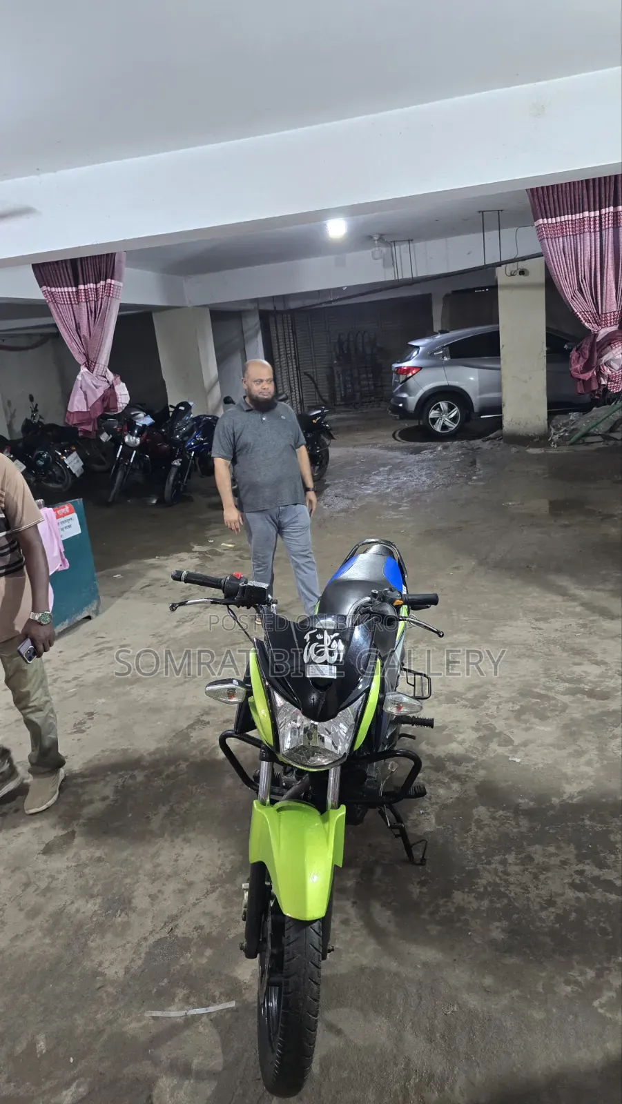 টিভিএস স্ট্রাইকার ১২৫ ২০১৯ নীল