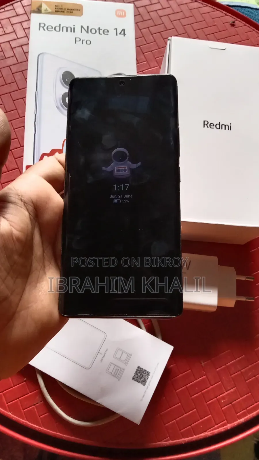 Xiaomi Redmi Note 14 Pro 256 GB Black