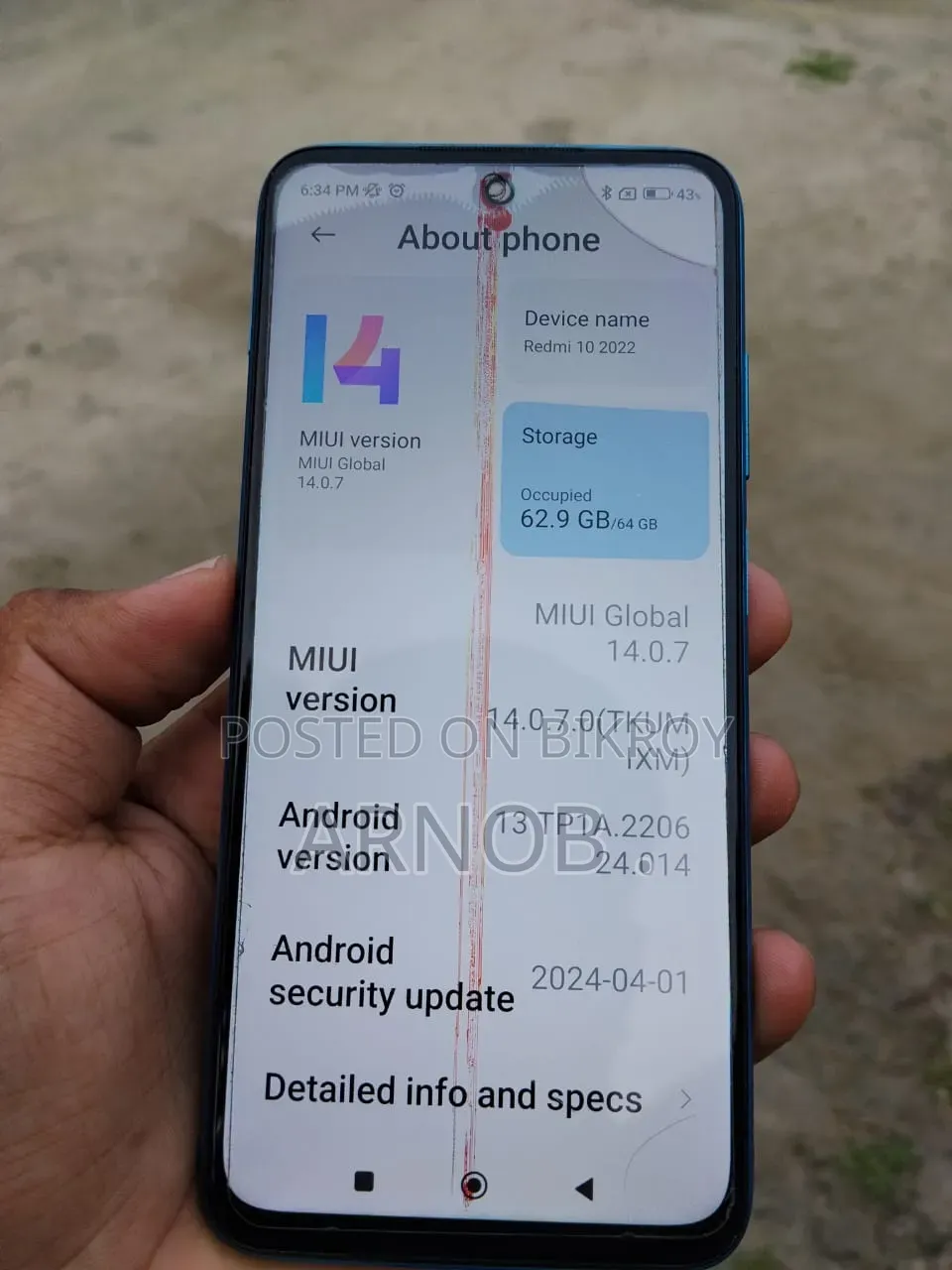 Xiaomi Redmi 12 128 GB Blue
