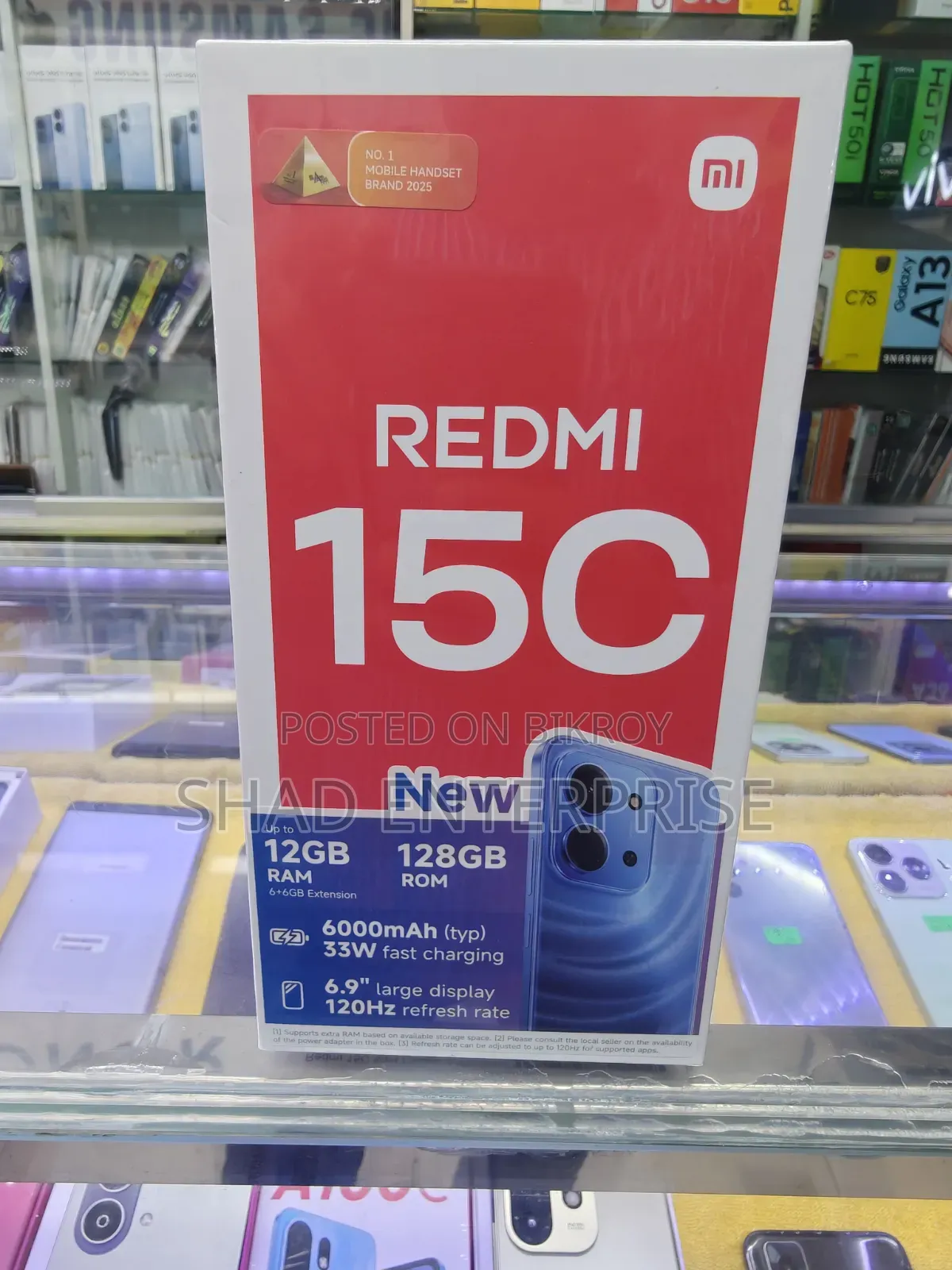 New Xiaomi Redmi 15C 4G 128 GB
