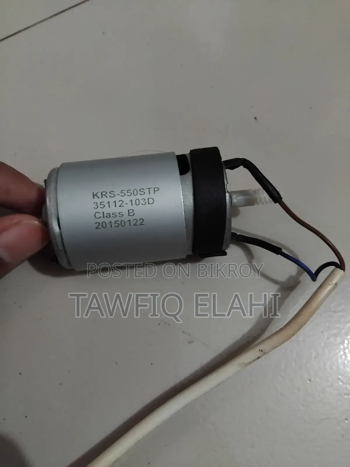 12 Volt Class B Dc Motor