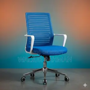 Ergonomic Blue Mesh Office Executive Chair