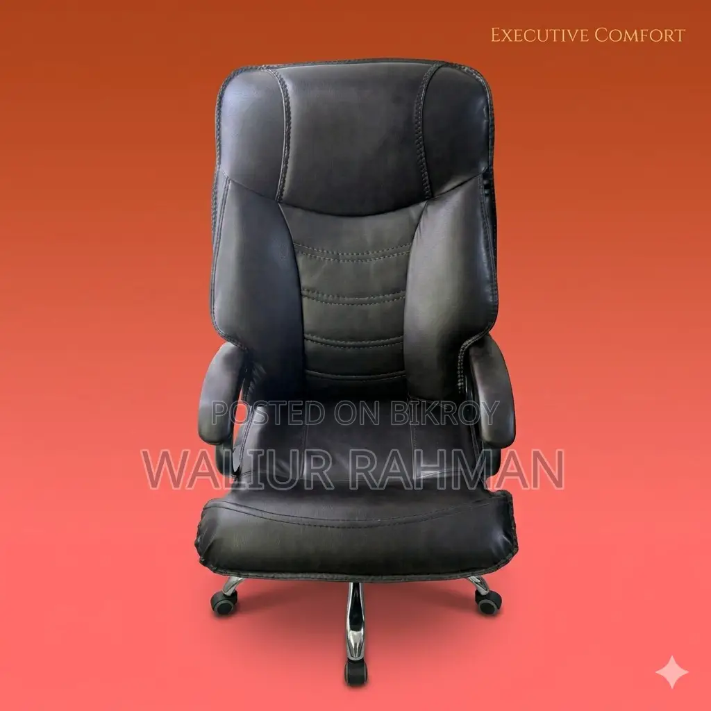 Executive Comfort Leather Office Boss Chair