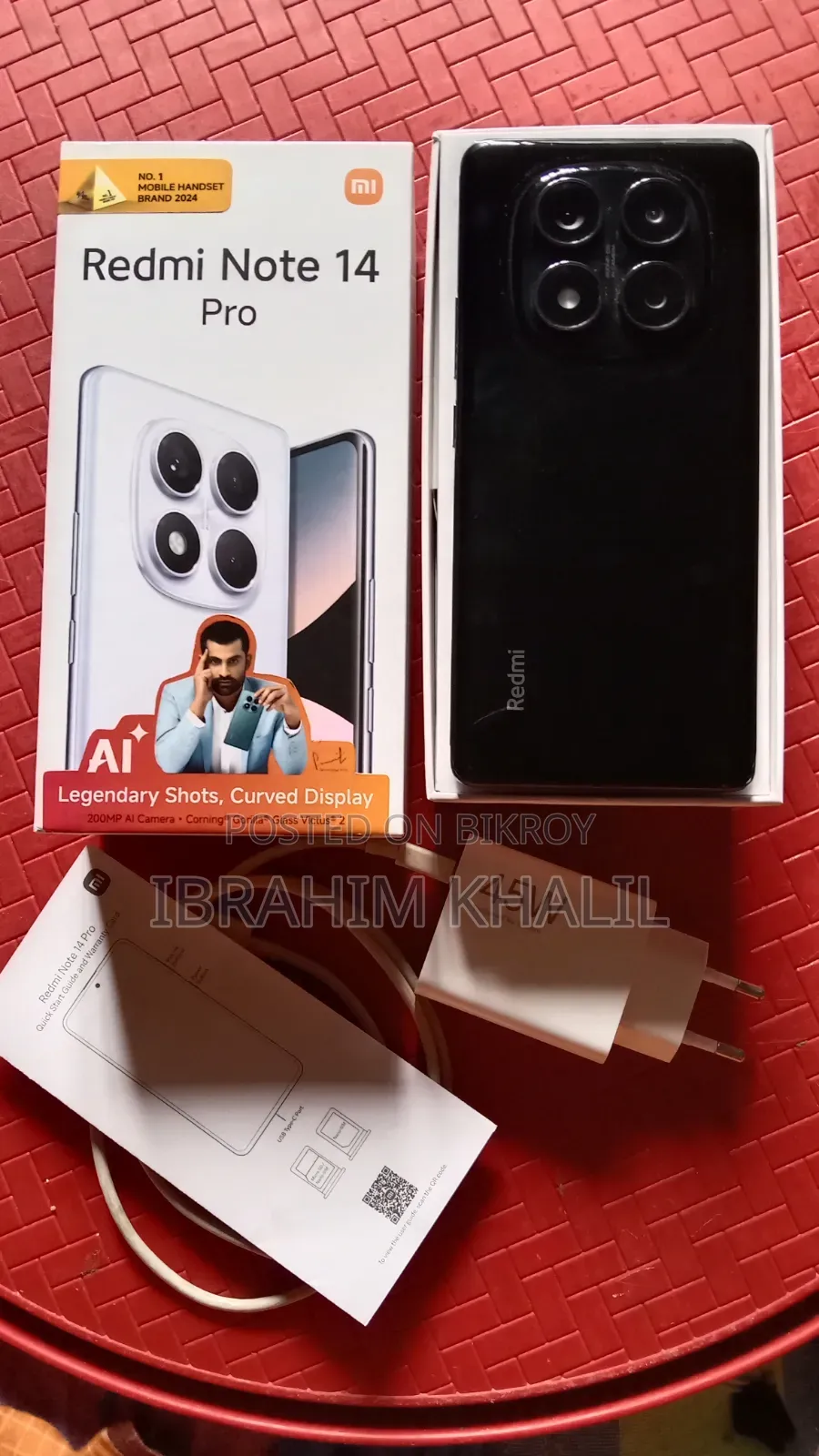 Xiaomi Redmi Note 14 Pro 256 GB Black