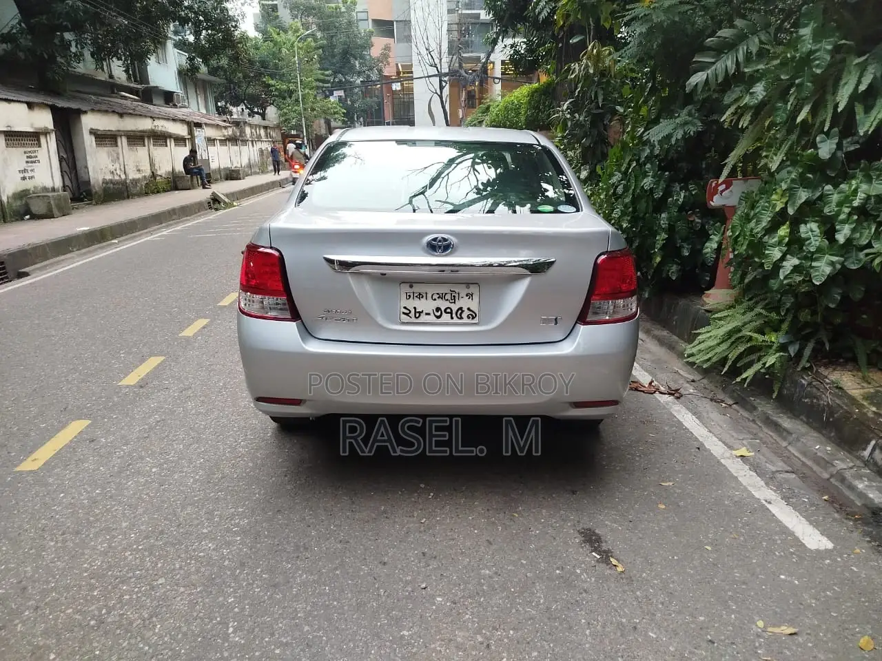 Toyota Axio 1.5 Hybrid G 2WD 2013 Silver