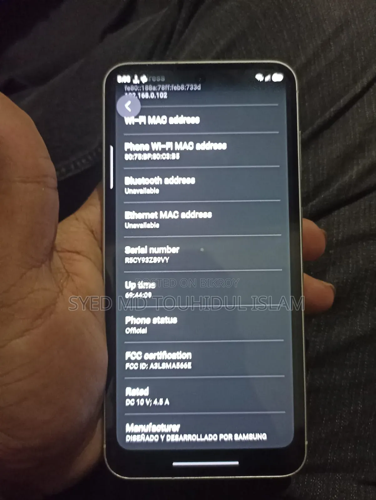 Samsung Galaxy A56 128 GB White