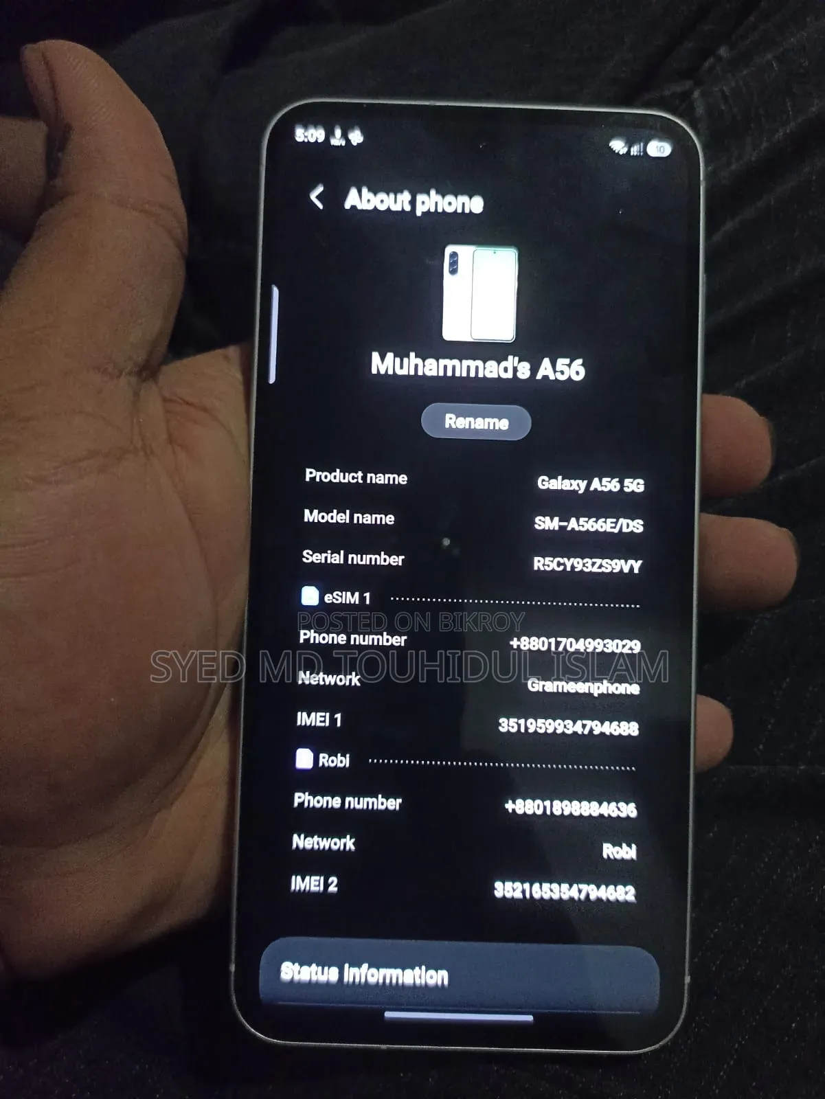Samsung Galaxy A56 128 GB White