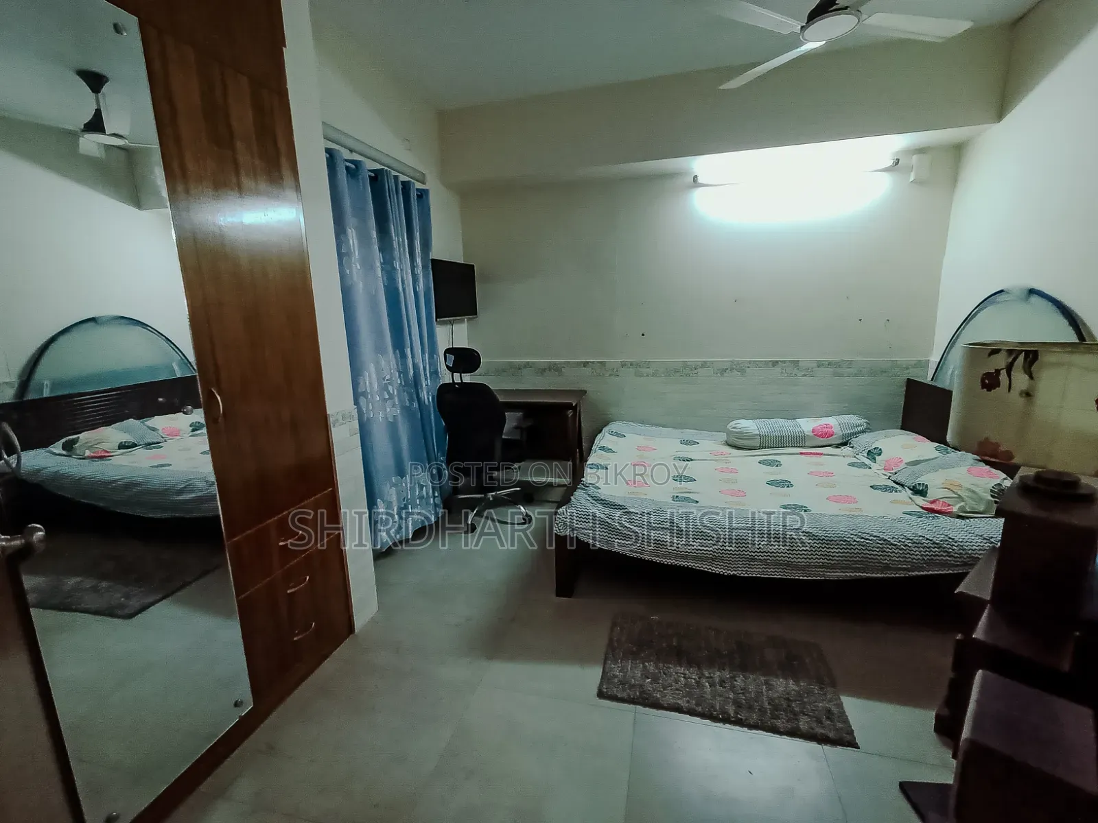 বারিধারায় ভাড়ার জন্য ফার্নিশড ১ বেডরুমের অ্যাপার্টমেন্ট