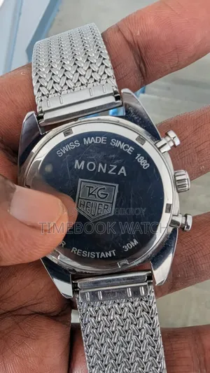 Tag Heuer Monaco Watch From Italy All as Metal